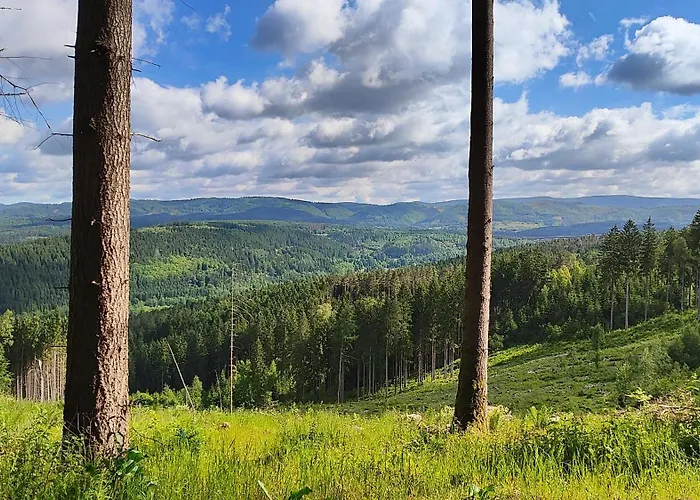 Sessles Waldhaeuschen Dietzhausen בית נופש זול